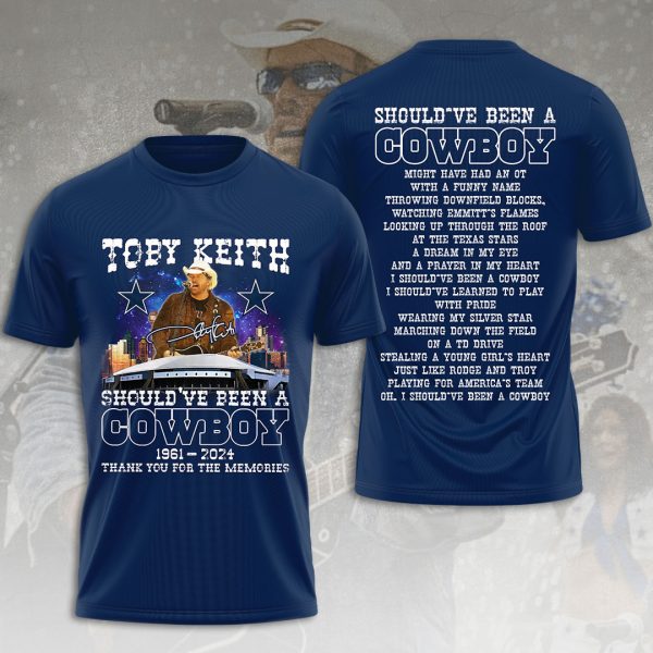 Toby Keith x Dallas Cowboys 3D Apparel – MAITM 6117