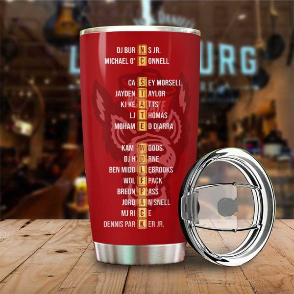 NC State Wolfpack Men's Basketball Tumbler Cup - MAITM 6169