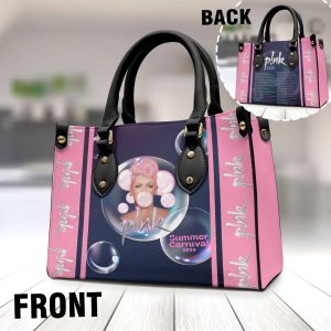 P!nk Leather HandBag - MAITM 6165