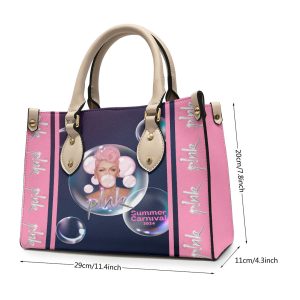 P!nk Leather HandBag - MAITM 6165