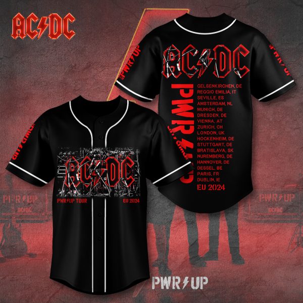 AC/DC Baseball Jersey - TANTN 4794