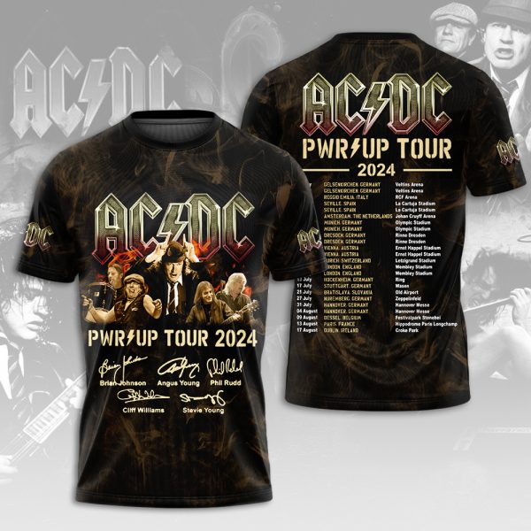 AC/DC 3D Apparel - MAITM 6253