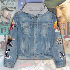 Toby Keith Women's Denim Hood Jacket - ANHNV 3858