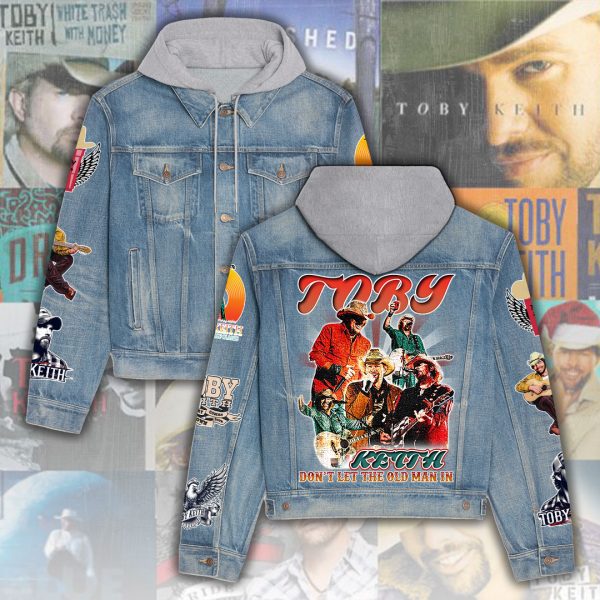 Toby Keith Women's Denim Hood Jacket - ANHNV 3858