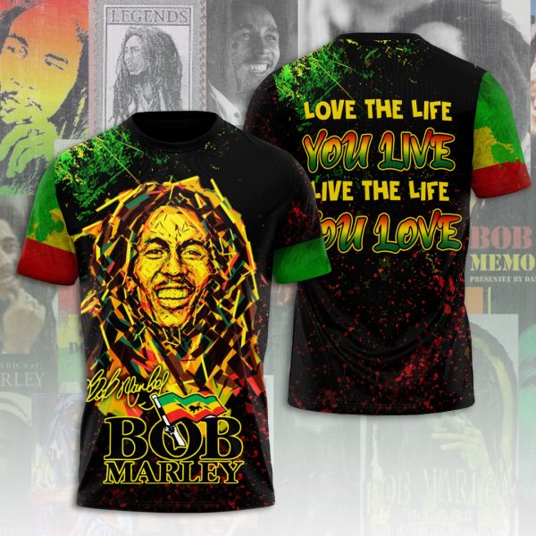 Bob Marley 3D T-Shirt - ANHNV 3880