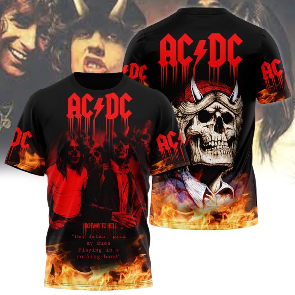 AC/DC 3D T-Shirt - ANHNV 3907