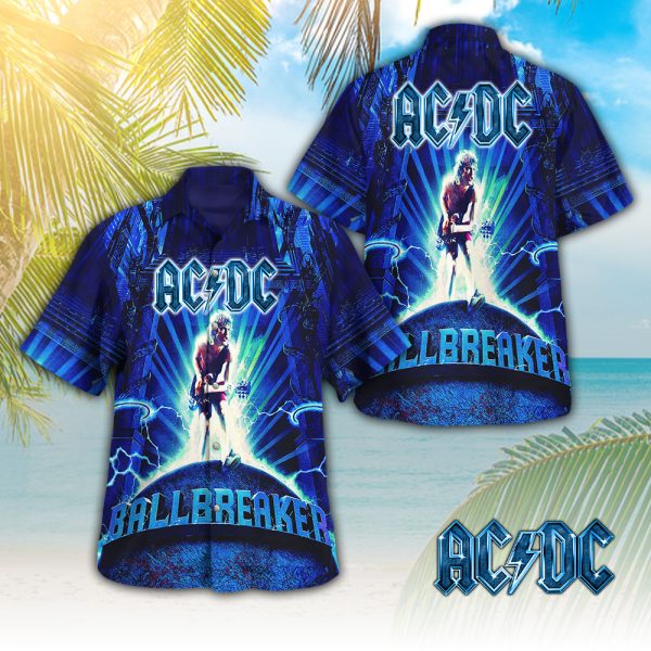 AC/DC 3D Hawaii Shirt - ANHNV 3908