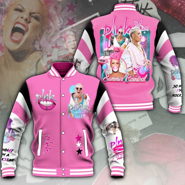 P!nk Varsity Jacket - ANHNV 3910