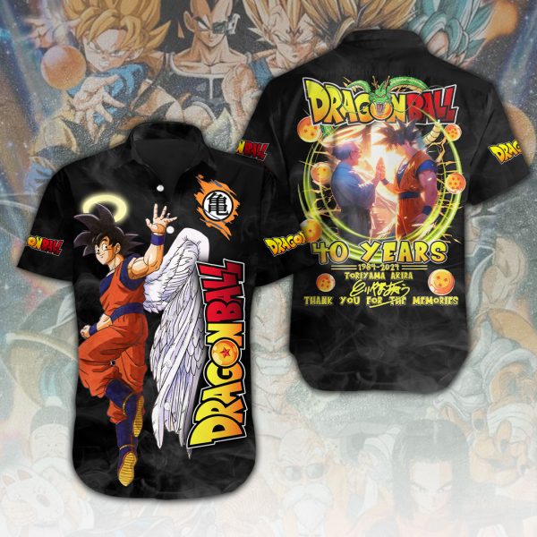 Dragon Ball Short Sleeve Dress Shirt - ANHNV 3966