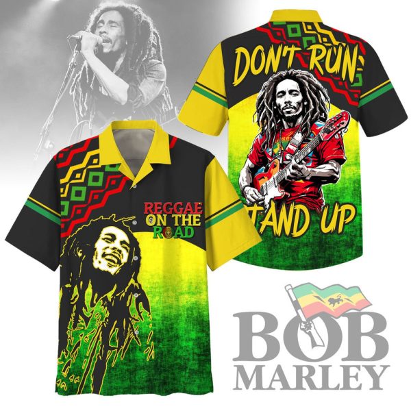 Bob Marley 3D Hawaii Shirt - ANHNV 3973