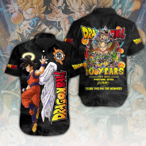 Dragon Ball Short Sleeve Dress Shirt - ANHNV 3975