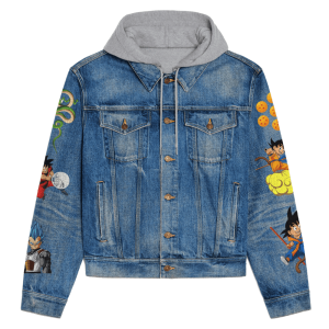 Dragon Ball Women's Denim Hood Jacket - ANHNV 3977