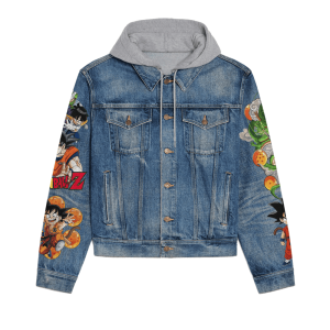 Dragon Ball Women's Denim Hood Jacket - ANHNV 3981