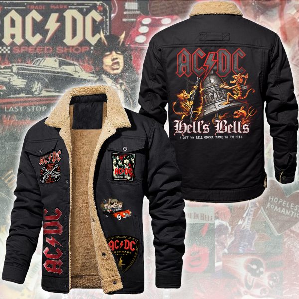 AC/DC 2D Winter Fleece Jacket - ANHNV 4021