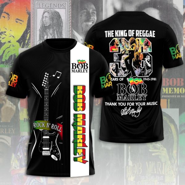 Bob Marley 3D T-Shirt - ANHNV 4033