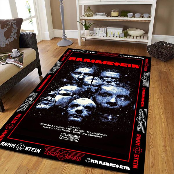 Rammstein Rectangular Rug - ANHNV 4049