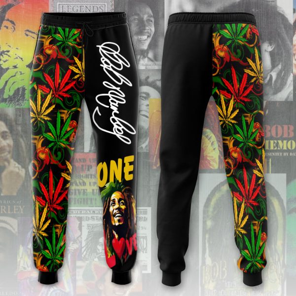 Bob Marley 3D Sweatpants - ANHNV 4073