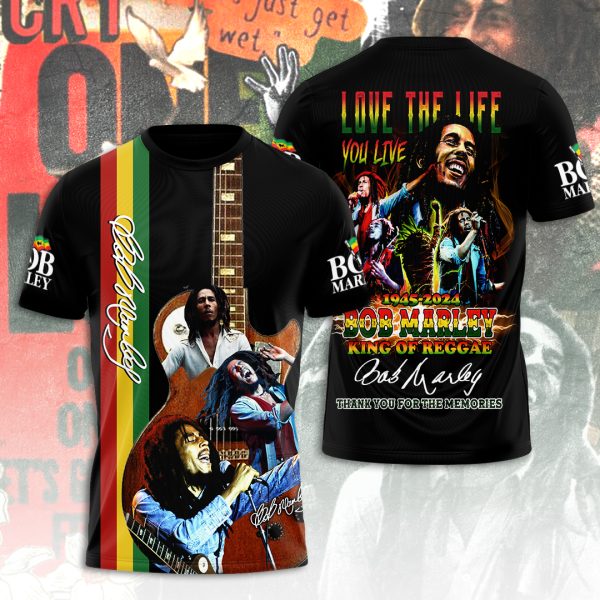 Bob Marley 3D Apparel - ANHNV 4103