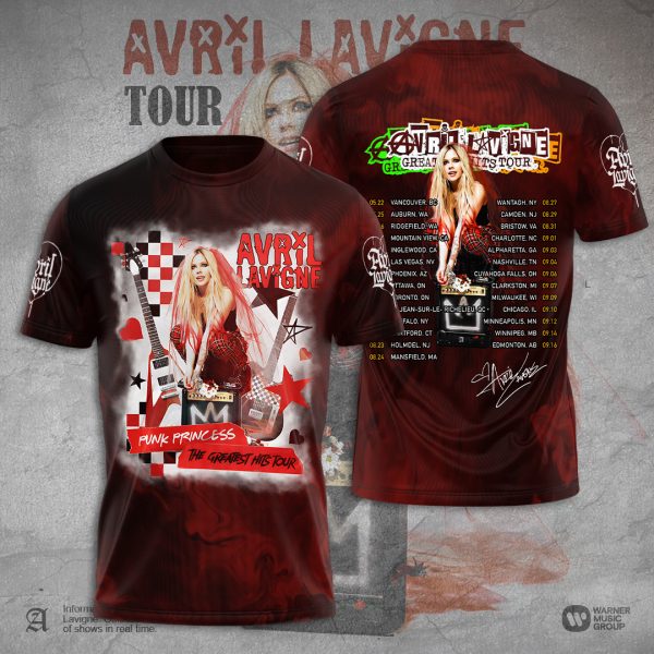 Avril Lavigne 3D Apparel - TANTN 4823