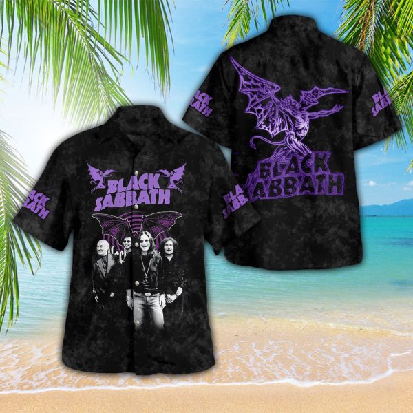 Black Sabbath 3D Hawaii Shirt - NGHIAVT 1546