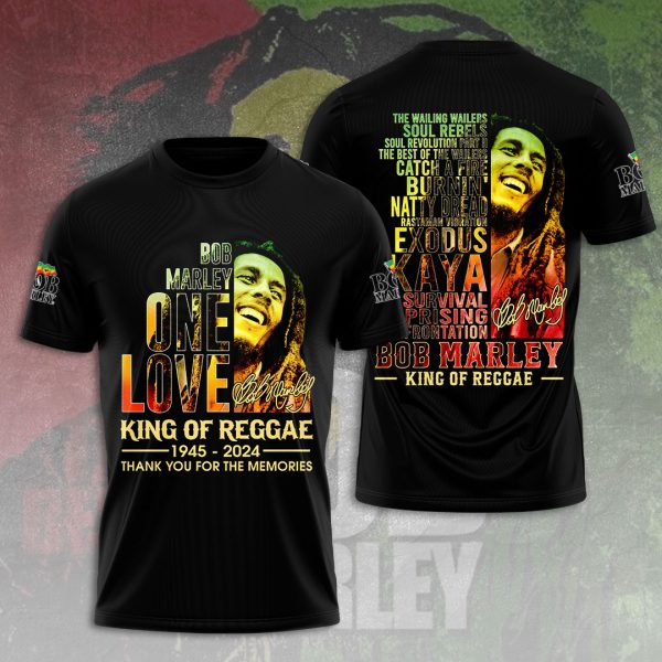 Bob Marley 3D Apparel – VANDH 2548