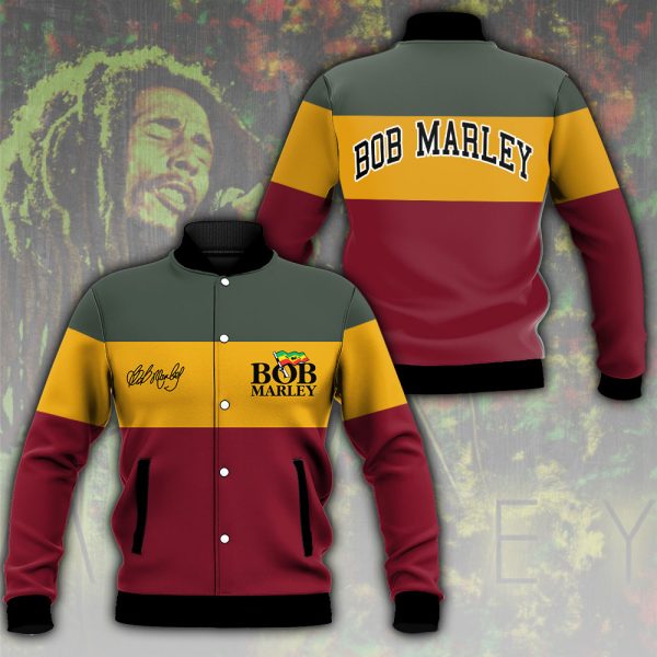 Bob Marley Varsity Jacket - ANHNV 4129