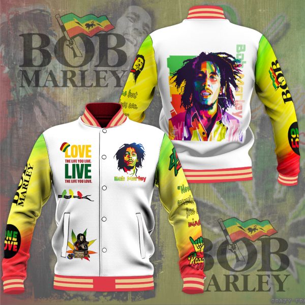 Bob Marley Varsity Jacket - MAITM 6025