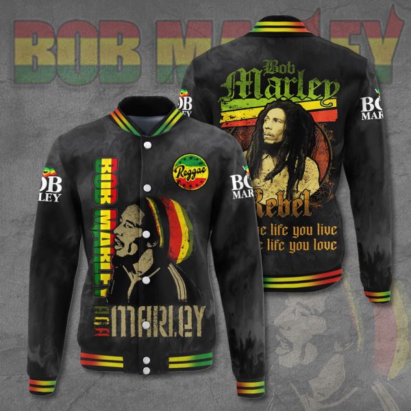 Bob Marley Varsity Jacket - VANDH 2547