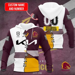 Personalized Brisbane Broncos 3D Apparel - TANTN 4853