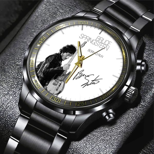 Bruce Springsteen Black Stainless Steel Watch - TANTN 5562