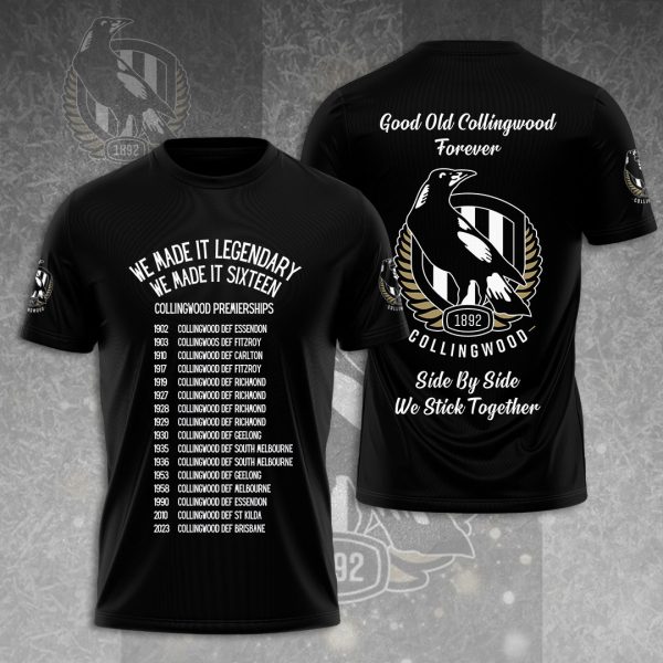 Collingwood FC 3D Apparel - VANDH 2564