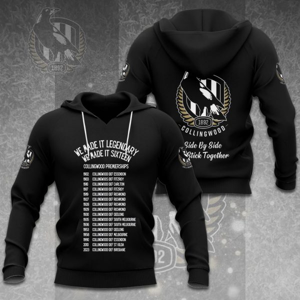 Collingwood FC 3D Apparel - VANDH 2564