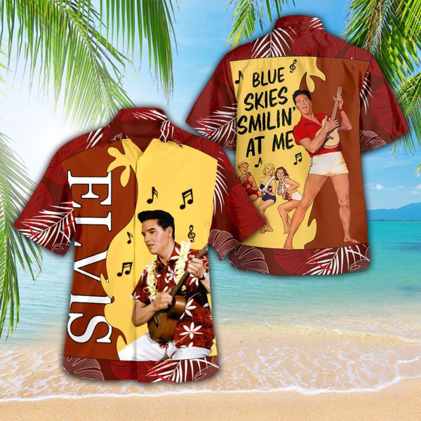 Elvis Presley 3D Hawaii Shirt - VANDH 2610