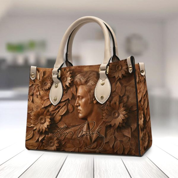 Elvis Presley Leather HandBag - VANDH 2618