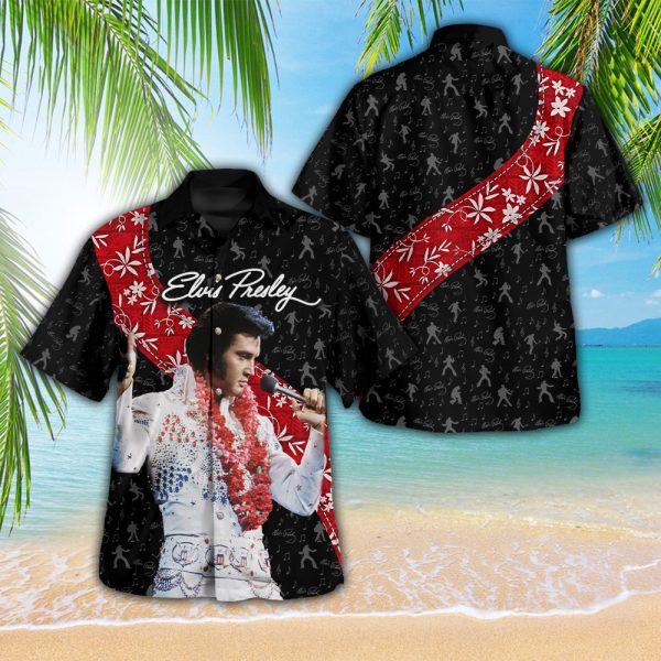 Elvis Presley 3D Hawaiian Shirt Shorts - HOATT 4574