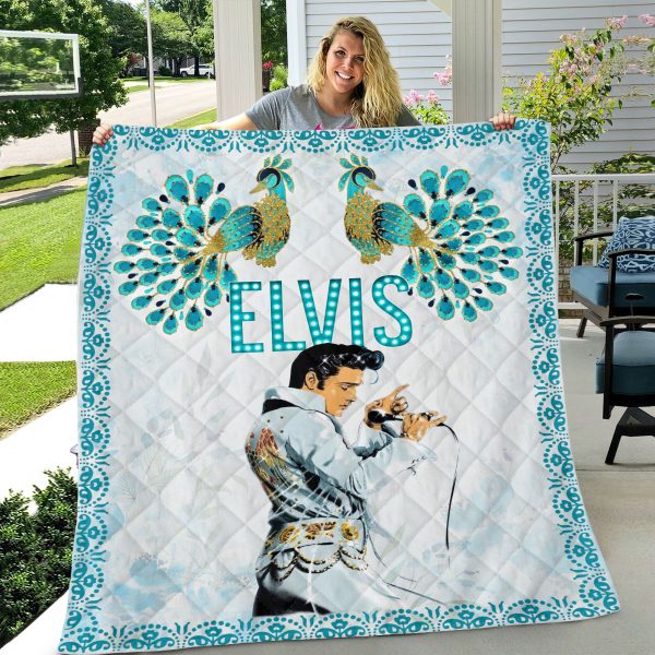 Elvis Presley Quilt Blanket - VANDH 2668