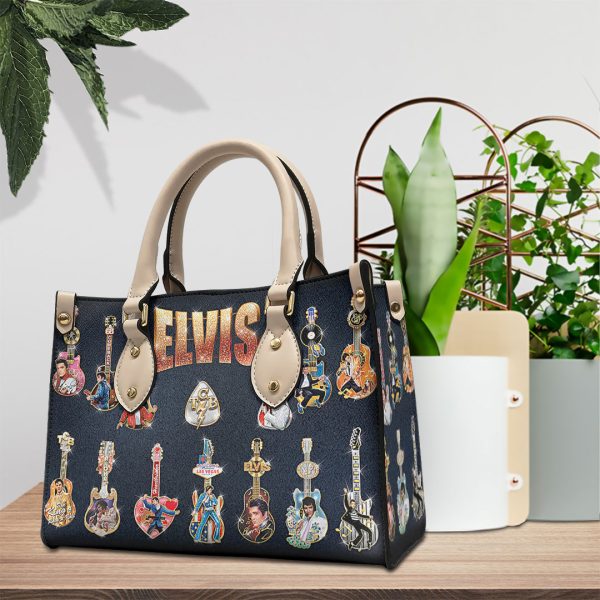 Elvis Presley Leather HandBag - VANDH 2685