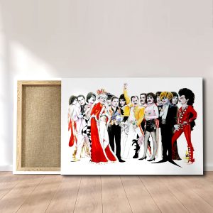 Freddie Mercury Canvas - VANDH 2533