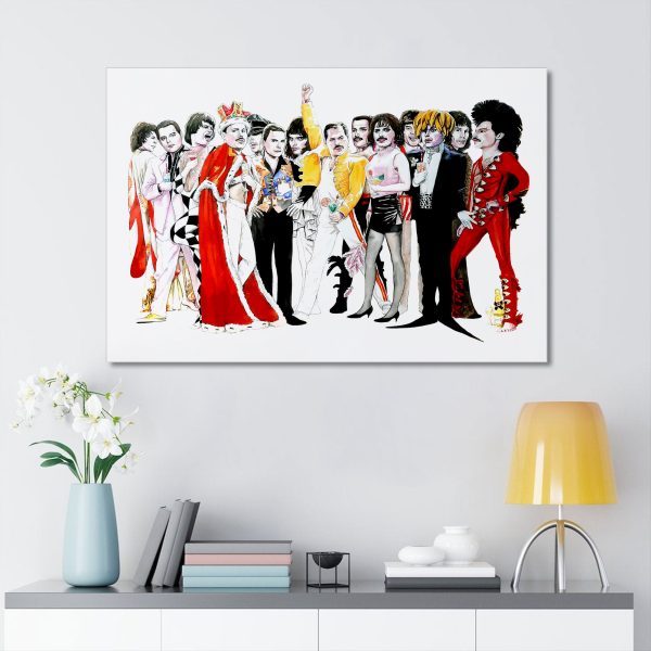 Freddie Mercury Canvas - VANDH 2533