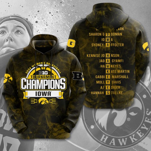 Iowa Hawkeyes Women's Basketball 3D Apparel – MAITM 6036