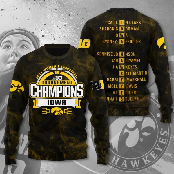 Iowa Hawkeyes Women's Basketball 3D Apparel – MAITM 6036