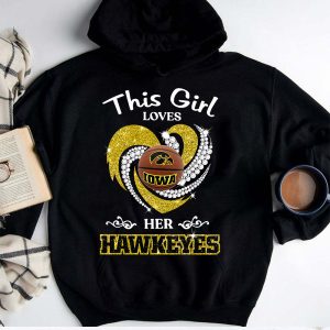 Iowa Hawkeyes Women's Basketball 3D Apparel - TANTN 4954