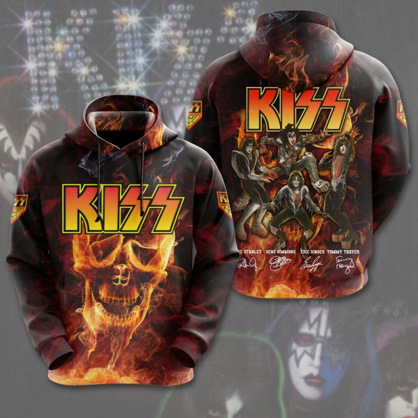 Kiss Band 3D Apparel - GNE 194