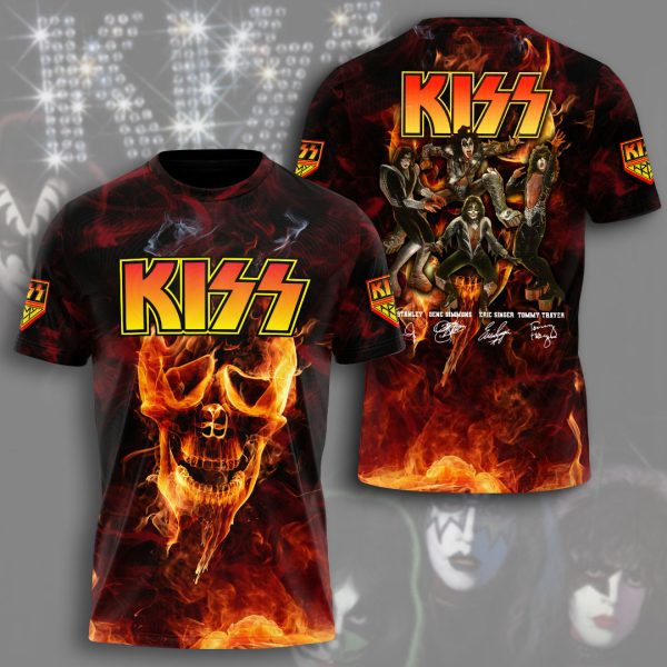 Kiss Band 3D Apparel - GNE 194