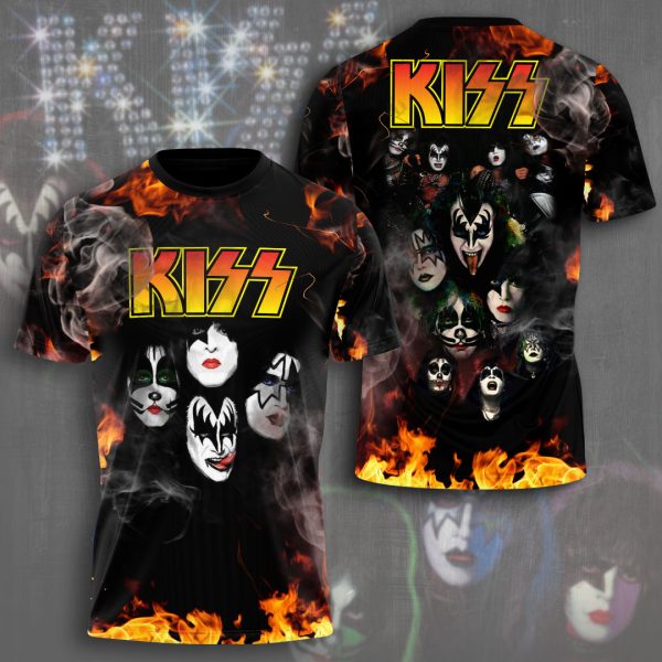 Kiss Band 3D Apparel - GNE 134