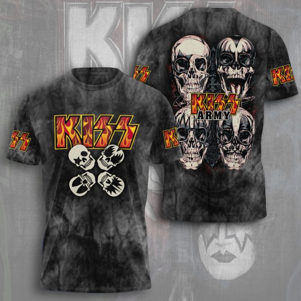 Kiss Band 3D Apparel - GNE 148