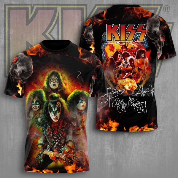 Kiss Band 3D Apparel - GNE 160