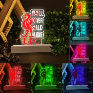 Liverpool Led Light with Wooden Base (7 Colors) - TANTN 5080