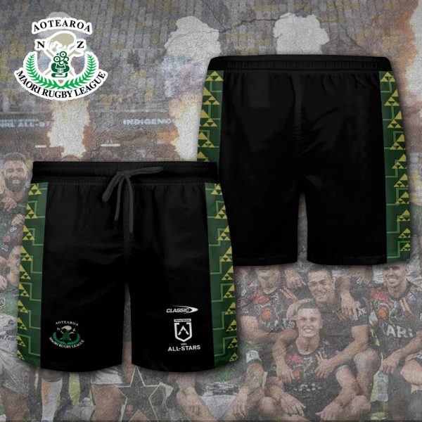 Māori All Stars 3D Shorts - TANTN 4949