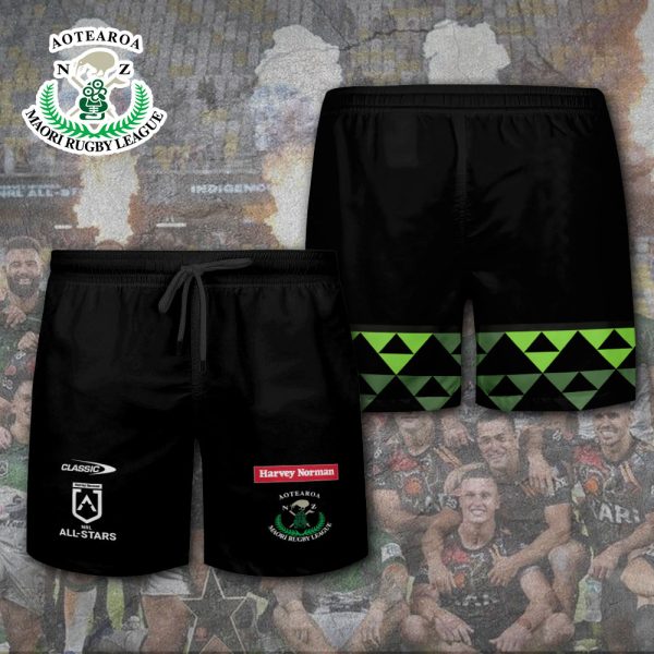 Māori All Stars 3D Shorts - TANTN 4951